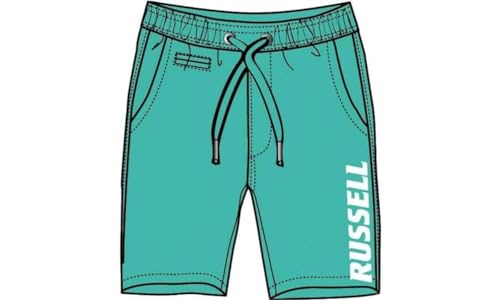 RUSSELL ATHLETIC A00661-TQ-213 Russell 1902 Shorts Shorts Herren Turquoise Größe XL von RUSSELL ATHLETIC