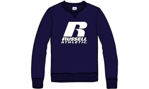 RUSSELL ATHLETIC A00701-NA-190 R Crewneck Sweat Sweatshirt Herren Navy Größe M von RUSSELL ATHLETIC