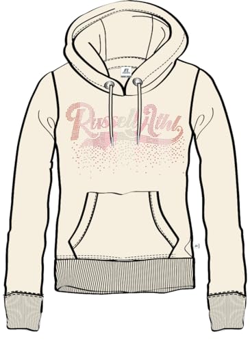 RUSSELL ATHLETIC A01422-SY-045 Rainfall - Pullover Hoody Sweatshirt Damen SOYA Größe L RUSSELL ATHLETIC A01422-SY-045 Rainfall - Pullover Hoody Sweatshirt Damen SOYA Größe L von Russell Athletic