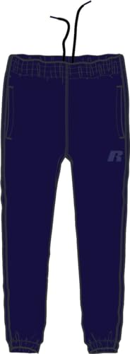 RUSSELL ATHLETIC A20051-NA-190 Elasticated Leg Pant Pants Herren Navy Größe L von RUSSELL ATHLETIC
