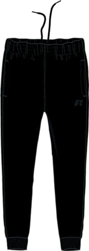 RUSSELL ATHLETIC A20102-IO-099 Cuffed Leg Pant Pants Herren Black Größe L von RUSSELL ATHLETIC