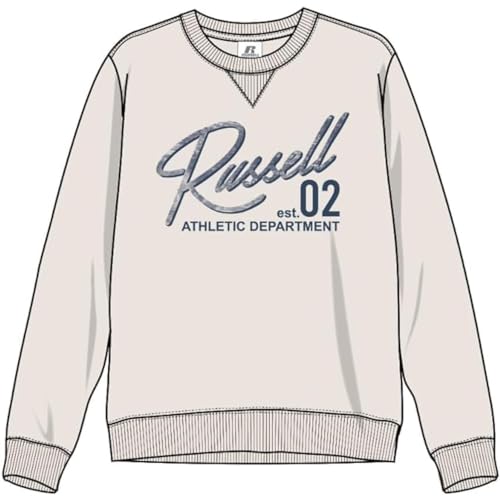 RUSSELL ATHLETIC A20272-SY-045 Sweatshirt Sweatshirt Herren SOYA Größe XL von RUSSELL ATHLETIC