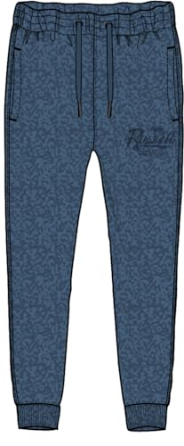 RUSSELL ATHLETIC A20402-DD-189 Cuffed Pant Pants Herren Dark Denim Marl Größe S von RUSSELL ATHLETIC