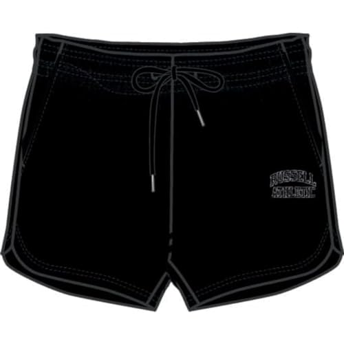 RUSSELL ATHLETIC A31061-IO-099 ROSA-Shorts Shorts Damen Black Größe L von RUSSELL ATHLETIC