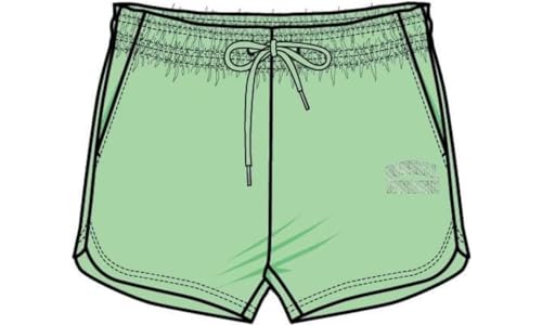 RUSSELL ATHLETIC A31061-P11-226 ROSA-Shorts Shorts Damen Pistachio Green Größe L von RUSSELL ATHLETIC