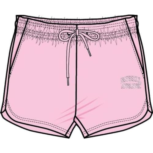 RUSSELL ATHLETIC A31061-SW-474 ROSA-Shorts Shorts Damen Sweet Dream Größe M von RUSSELL ATHLETIC