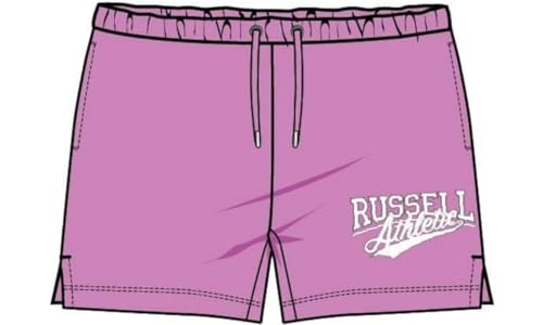 RUSSELL ATHLETIC A31641-C11-589 ROSELIND-Shorts Shorts Damen Cyclamen Größe S von RUSSELL ATHLETIC