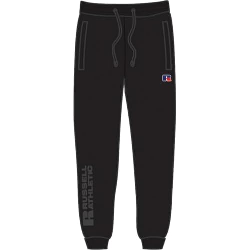 RUSSELL ATHLETIC E16202-IO-099 Jogger Pants Herren Black Größe S von RUSSELL ATHLETIC