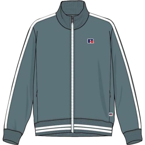 RUSSELL ATHLETIC E36261-G3-106 SWAE-TRACK JACKET Jacket Herren GOBLIN BLUE Größe S von RUSSELL ATHLETIC