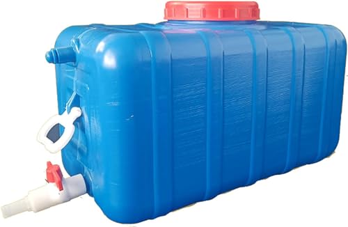 RUTAVM Multifunktional 25 Liter Mehrzweck-Wassertank, lebensmittelechter Kunststoffeimer for Camping und Wandern, Wasserspeicher/Reinigungsträgereimer, blau von RUTAVM