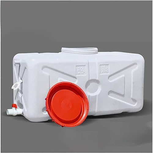 RUTAVM Multifunktional Tragbarer Wassertank, 30 l, 45 l, 70 l, 140 l, Wasservorratsbehälter mit großer Kapazität, Wassertank, Haushalts-Lebensmittelqualität, großer Plastikeimer(45L-E) von RUTAVM