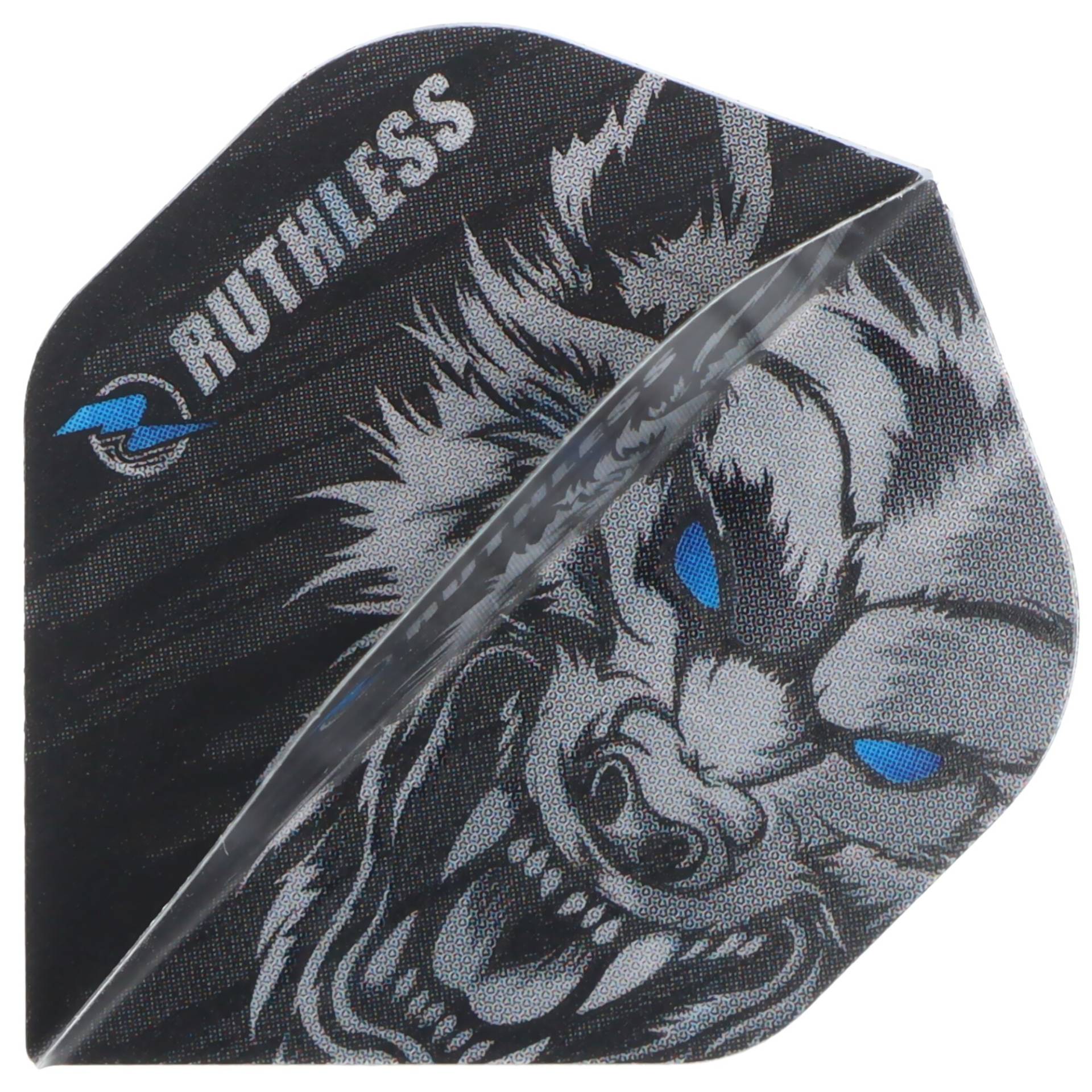 Dart Flights schwarz mit dem Wolf, mit blauen Augen Dart Flights schwarz mit dem Wolf, mit blauen Augen von RUTHLESS