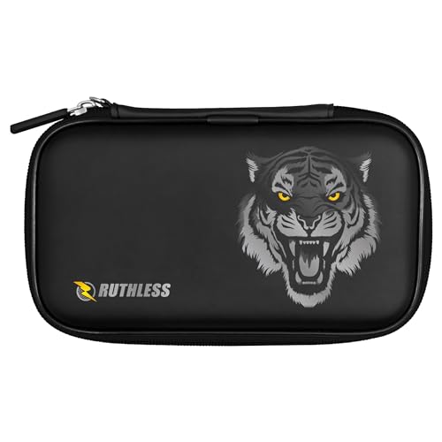 RUTHLESS Darttasche | Professionelle Darttasche zur Aufbewahrung, Schwarz , Tiger, RUTHW764 RUTHLESS Darttasche | Professionelle Darttasche zur Aufbewahrung, Schwarz , Tiger, RUTHW764 von RUTHLESS