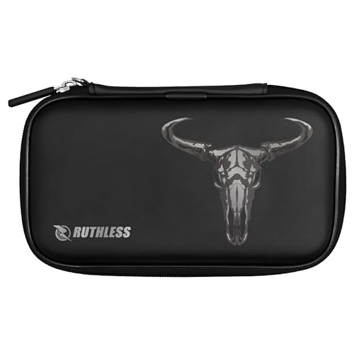 RUTHLESS Darttasche | Professionelle Darttasche zur Aufbewahrung, Schwarz , Totenkopf RUTHLESS Darttasche | Professionelle Darttasche zur Aufbewahrung, Schwarz , Totenkopf von RUTHLESS
