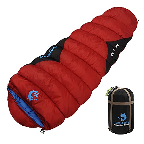 Schlafsack -8 ℃ - 8 ℃ 3-4 Jahreszeiten Winter Mumienschlafsack Wasserdichter Ultraleicht Sleeping Bag für Erwachsene, Kleines Packmaß für Outdoor Camping Reise Wandern von RUYI