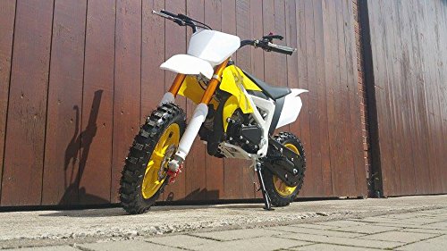 Pocketbike Crossbike Dirtbike 49cc 2 Takt RV-Racing Kinder Motorrad Gelb Pocketbike Crossbike Dirtbike 49cc 2 Takt RV-Racing Kinder Motorrad Gelb von RV-Parts