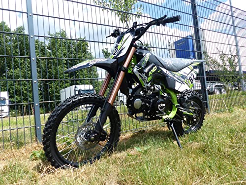 RV-Parts 125ccm Dirtbike Cross Bike Pocketbike KXD 609 4 Takt 4 Gang Manuel 17/14" Grün RV-Parts 125ccm Dirtbike Cross Bike Pocketbike KXD 609 4 Takt 4 Gang Manuel 17/14" Grün von RV-Parts