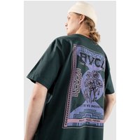 RVCA Poppies T-Shirt hunter green von RVCA