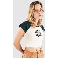 RVCA Raglan Half Baby T-Shirt ponderosa pine RVCA Raglan Half Baby T-Shirt ponderosa pine von RVCA