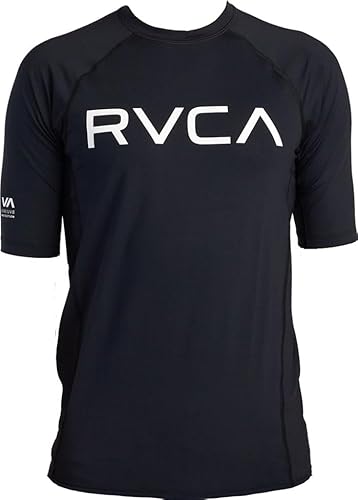 RVCA Rash SS Lycra 2023 Black, S von RVCA