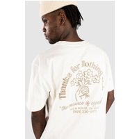 RVCA Thanks For Nothing T-Shirt salt von RVCA