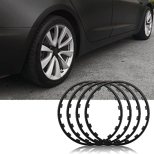 Leichtmetallfelgen Schutz, 16/17/18/19/20 Zoll Auto Felgenschutz, 4er Set, Felgenschoner, Radkantenschutzring, Antikollisions Kratzfest Auto Refit Zierleisten Set,Schwarz,18in Leichtmetallfelgen Schutz, 16/17/18/19/20 Zoll Auto Felgenschutz, 4er Set, Felgenschoner, Radkantenschutzring, Antikollisions Kratzfest Auto Refit Zierleisten Set,Schwarz,18in von RVUEM