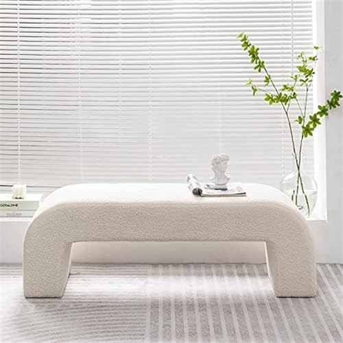 RVUEM Eingangsbank, Bouclé Bank, Moderne Sherpa Bank, Samt Sherpa Ottomane Bank, Ende Der Bettbank, FüR Schlafzimmer, Zimmer, Schminktisch, Diele, Flur,Beige,Length 100cm RVUEM Eingangsbank, Bouclé Bank, Moderne Sherpa Bank, Samt Sherpa Ottomane Bank, Ende Der Bettbank, FüR Schlafzimmer, Zimmer, Schminktisch, Diele, Flur,Beige,Length 100cm von RVUEM