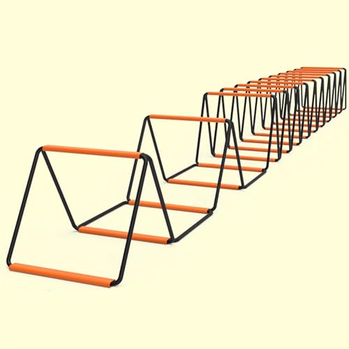 RVUEM Geschwindigkeits Agility Leiter, Agility TrainingsgeräTe, Leichte HüRden FüR Das Geschwindigkeitstraining, Klappbare Trainingsleiter, FüR Sportler, FußBall, Basketball,Orange,16 Grid RVUEM Geschwindigkeits Agility Leiter, Agility TrainingsgeräTe, Leichte HüRden FüR Das Geschwindigkeitstraining, Klappbare Trainingsleiter, FüR Sportler, FußBall, Basketball,Orange,16 Grid von RVUEM
