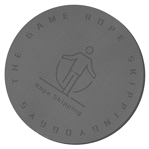 Springseilmatte, Yoga Matte, Runde Trainingsmatte, StoßDäMpfungsmatte, StrapazierfäHige Fitness Polsterung, FüR Cross Rope üBungen, Verwendung Im Innen Und AußEnbereich,Diameter 60cm,8mm Springseilmatte, Yoga Matte, Runde Trainingsmatte, StoßDäMpfungsmatte, StrapazierfäHige Fitness Polsterung, FüR Cross Rope üBungen, Verwendung Im Innen Und AußEnbereich,Diameter 60cm,8mm von RVUEM