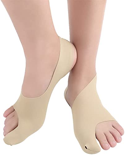 RWCCCRW 1 Paar Zehenspreizer, orthopädischer Korrekturstift für Hallux Valgus, Pediküre-Socken, Fuß-Glätteisen für Ballenzehen, Yoga-Zehenpolster (5 Paar G117) von RWCCCRW