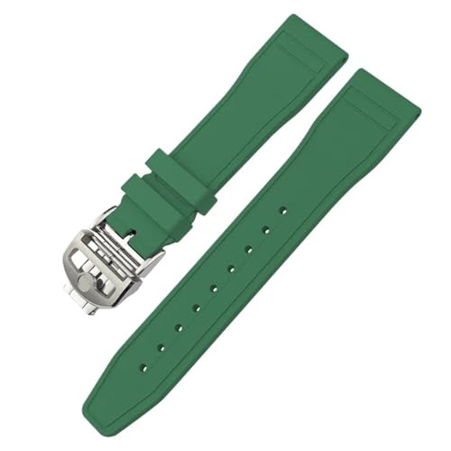 RWCCCRW 20mm weiche Fluorkautschuk FKM Uhrenarmbänder 21mm 22mm für IWC Big Pilot Portofino Naturkautschuk-Uhrenarmband-Werkzeuge von RWCCCRW