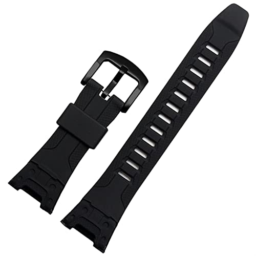 RWCCCRW Für PROTREK-Uhr PRG-110Y/C/PRW-1300Y/PRG-130Y/PRW-1500Y Herrenharz-Silikon-Armband-Zubehör-Armband von RWCCCRW