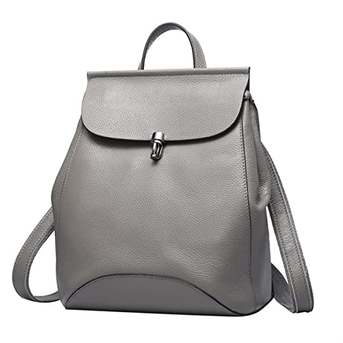 RWCCCRW Lässiger Damen-Rucksack aus echtem Leder für Mädchen und Damen, Reisetaschen (Farbe: B, Größe: Einheitsgröße) von RWCCCRW