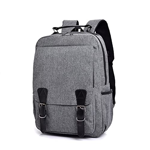 RWCCCRW Schulrucksack für Herren, Teenager-Rucksack für Jungen, große Reisetasche (Farbe: Grau, Größe: Einheitsgröße) von RWCCCRW