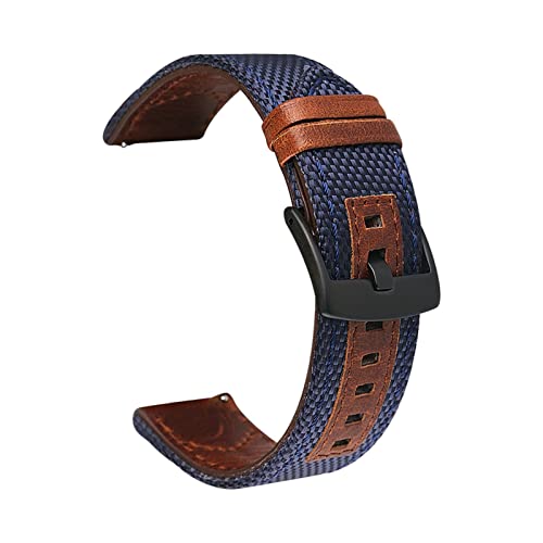 RWCHCWRH Lederarmband für 20 mm und 22 mm Universalarmband. Kompatibel mit den meisten Uhren mit 22 mm-Armbändern. von RWCHCWRH