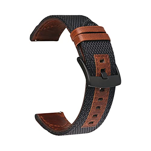 RWCHCWRH Lederarmband für 20 mm und 22 mm Universalarmband. Kompatibel mit den meisten Uhren mit 22 mm-Armbändern. von RWCHCWRH