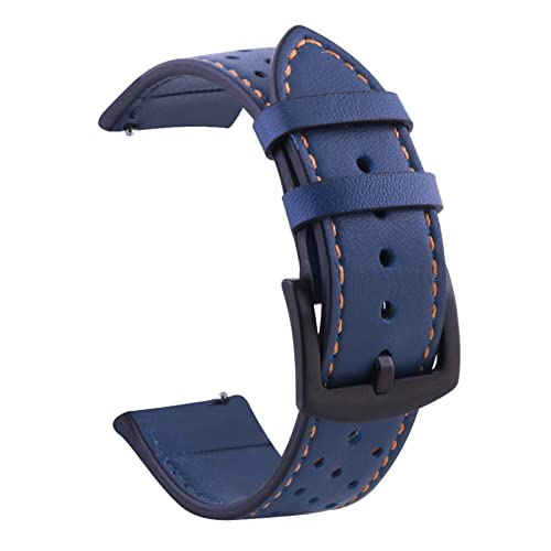 RWCHCWRH Lederarmband für 20 mm und 22 mm Universalarmband. Kompatibel mit den meisten Uhren mit 22 mm-Armbändern. von RWCHCWRH