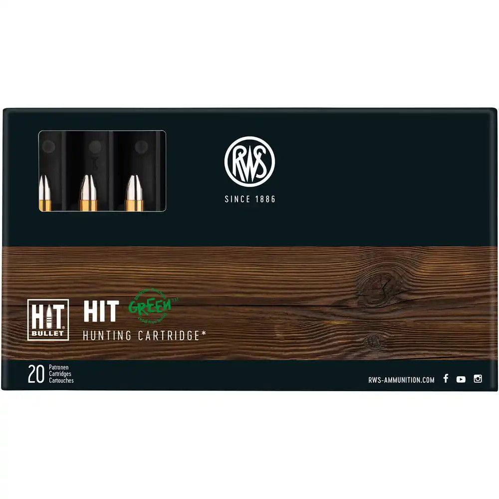 RWS .222 Rem. HIT 40grs. 20 Schuss RWS .222 Rem. HIT 40grs. 20 Schuss von RWS