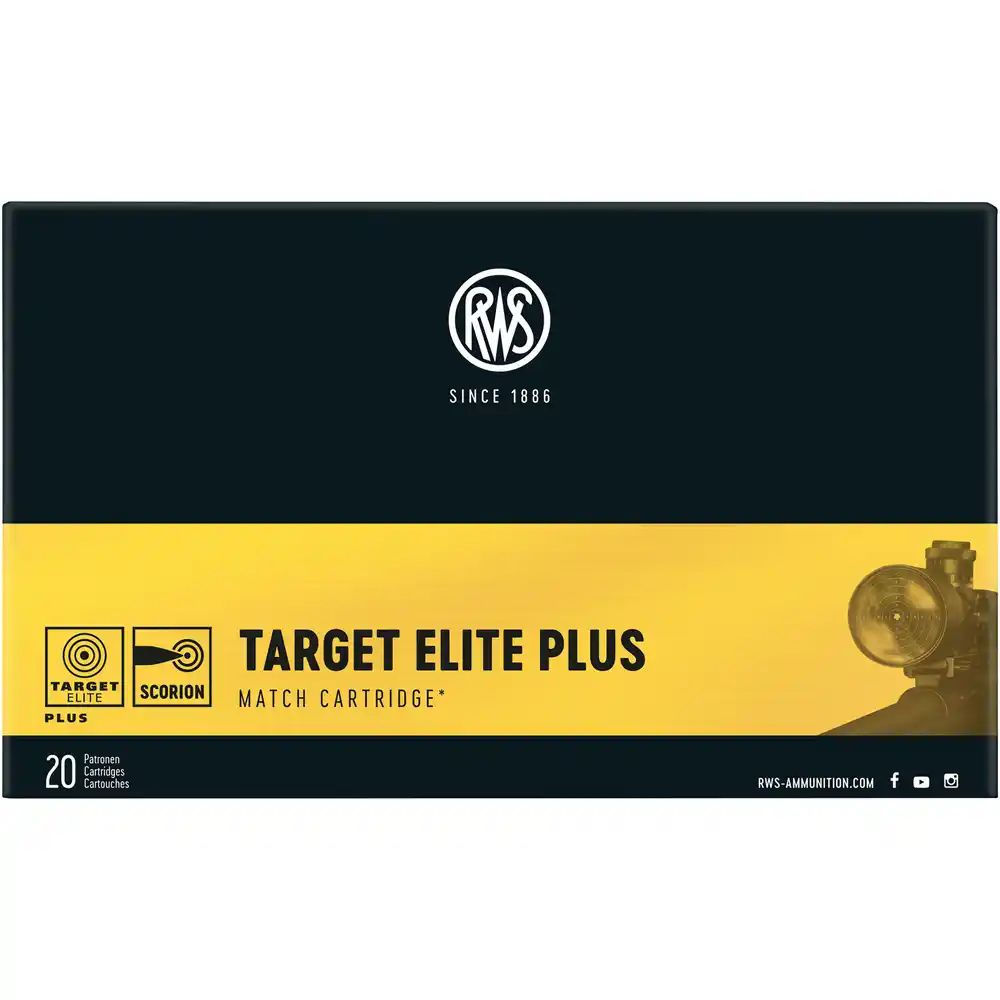 RWS .223 Rem. Target Elite Plus 69grs. 20 Schuss RWS .223 Rem. Target Elite Plus 69grs. 20 Schuss von RWS