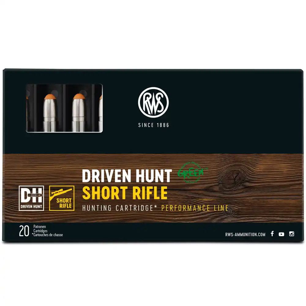 RWS .30-06 Spr. Driven Hunt 150grs. Short Rifle 20 Schuss RWS .30-06 Spr. Driven Hunt 150grs. Short Rifle 20 Schuss von RWS