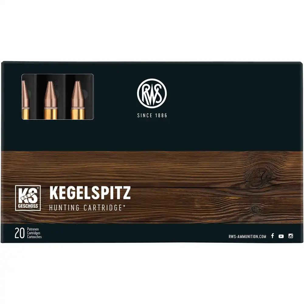 RWS 7x57 R Kegelspitz 162grs. 20Schuss RWS 7x57 R Kegelspitz 162grs. 20Schuss von RWS