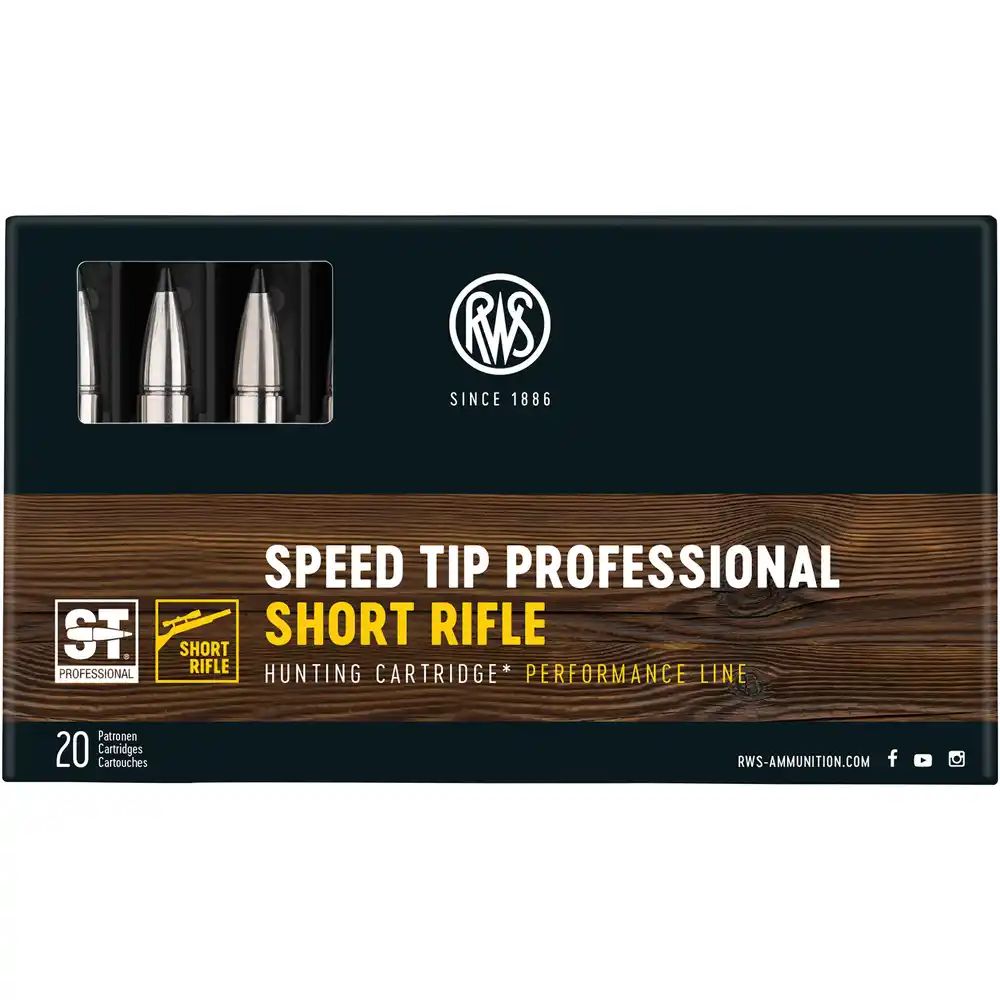 RWS 8x57 IS Speed Tip Pro Short Rifle 180gr. 20 Schuss RWS 8x57 IS Speed Tip Pro Short Rifle 180gr. 20 Schuss von RWS