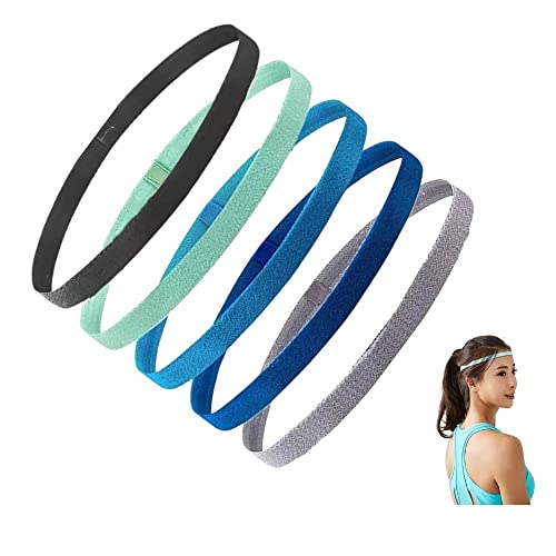 RY-EARL 5 Stück elastisches Sportstirnband, geeignet für Frauen, Männer, Jungen, Mädchen und Kinder, geeignet für Sport, Fußball, Tennis, Joggen, Yoga, Radfahren, Fitness und andere Aktivitäten RY-EARL 5 Stück elastisches Sportstirnband, geeignet für Frauen, Männer, Jungen, Mädchen und Kinder, geeignet für Sport, Fußball, Tennis, Joggen, Yoga, Radfahren, Fitness und andere Aktivitäten von RY-EARL