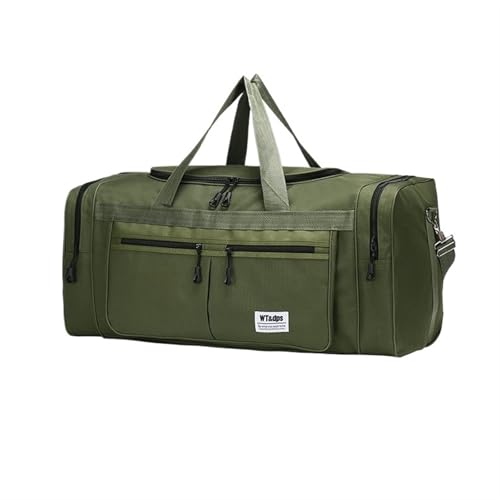 Sporttasche Reisetasche, Raumgestaltung mit großer Kapazität, Weekender für Reisen, Sport, Fitness, Sporttasche(Green) von RYNDEX