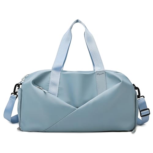 Sporttasche Reisetasche, Reise Tasche Herren Damen, Weekender für Reisen, Sport, Fitness, Sporttasche(Blue,Trumpet) von RYNDEX