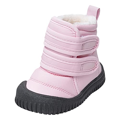 RYTEJFES Winterstiefel Mädchen Jungen Outdoor rutschfest Gefüttert Schneestiefel Wasserdicht Warm Winterschuhe Schneeschuhe Bequem Winterstiefel 36 34 Snow Boots 37 33 Schneeboots 35 Boots von RYTEJFES