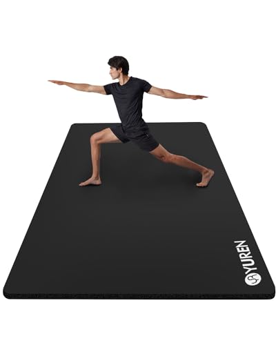 RYTMAT Yoga Matte Gymnastikmatte 190x90cm NBR 15mm Dicke Sportmatte Fitnessmatte Rutschfest Trainingsmatte für Yoga Aerobic Pilates von RYTMAT