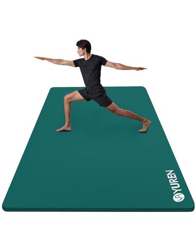 RYTMAT Yoga Matte Gymnastikmatte 190x90cm NBR 15mm Dicke Sportmatte Fitnessmatte Rutschfest Trainingsmatte für Yoga Aerobic Pilates von RYTMAT