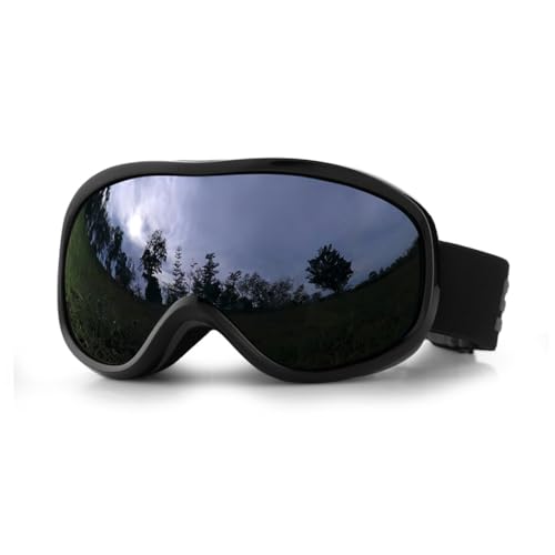 Raaxola Ski-/Snowboardbrille, doppelte HD-PC-beschichtete Linse, wind- und nebelbeständig, UV-beständig, Motorradbrille von Raaxola