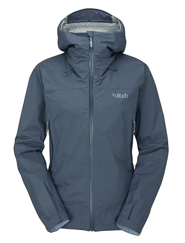 Rab Damen Downpour Plus 2.0 Jacke, orion blue, M von Rab